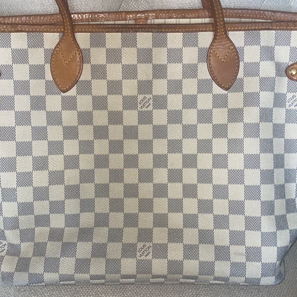Louis Vuitton Damier Azur Neverfull MM - Picture 2 of 10